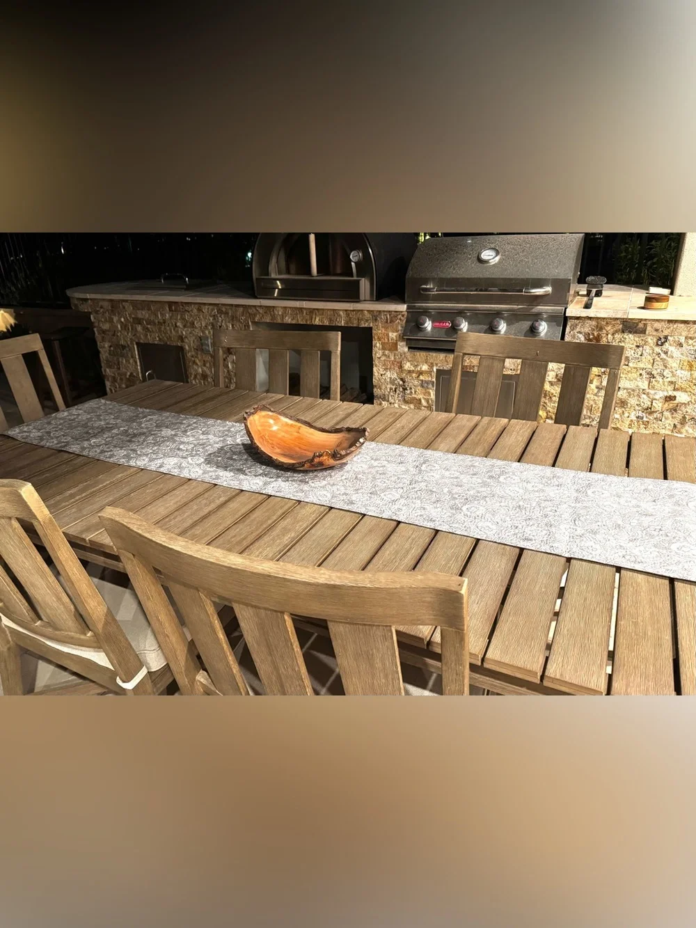 NWT (read!) CUSTOM unique Pottery Barn table runner 16” by 106” quilted